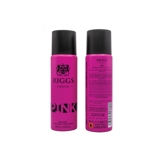 Riggs London Pink Body Spray 250ml